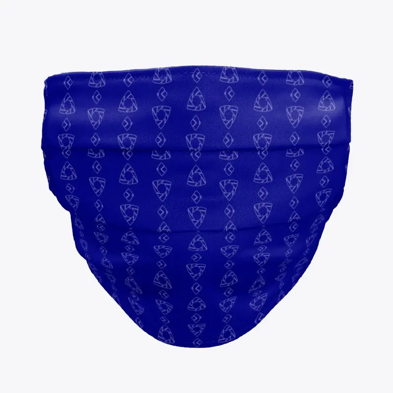 Channel Logo Pattern Cloth Mask